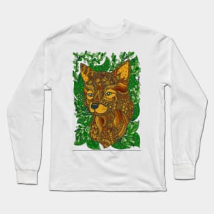 fox mandala Long Sleeve T-Shirt